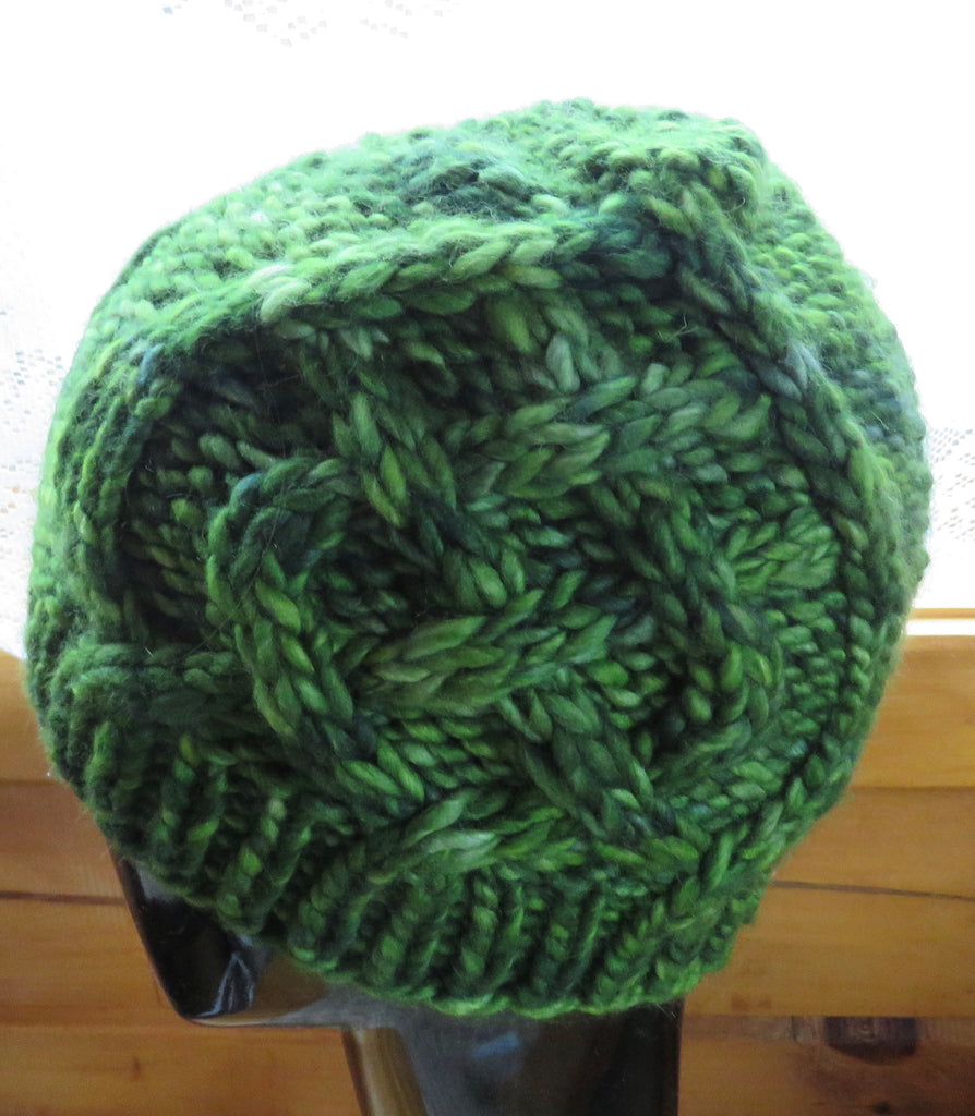 Onion Dome Cable Hat Pattern