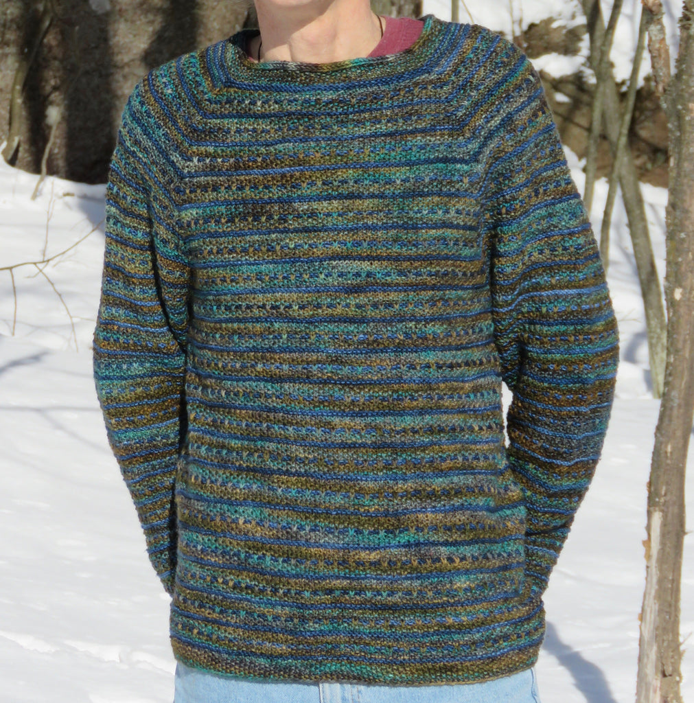 Mike's Textured Pull Over Pattern is finally available.