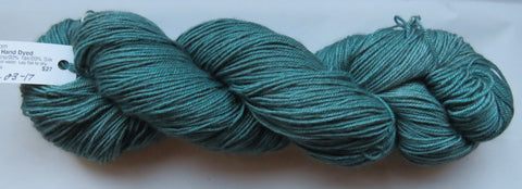 Yak/Silk/Merino - Fingering Weight - Teals 23-17