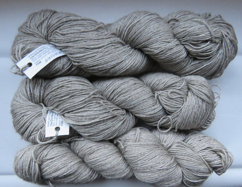 Yak/Silk/Merino - Fingering Weight - NATURAL - NO DYES