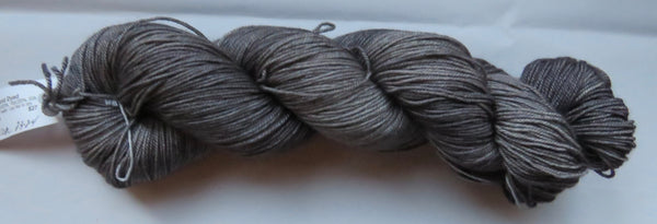 Yak/Silk/Merino - Fingering Weight - Charcoal 23-24