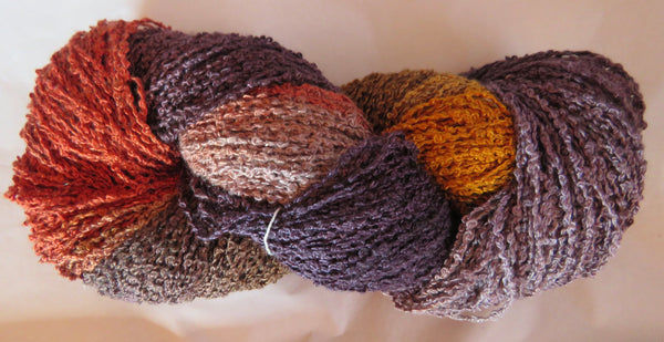 Hand Maiden Rumple - Swiss Mountain Silk - Boucle - Red Fox