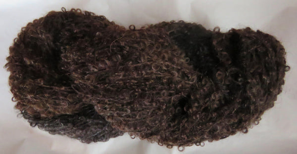 Mohair Loop - Medium Boucle - Brown