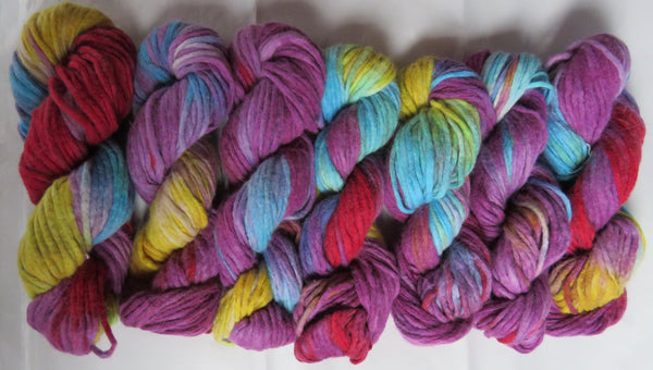 Special - Bulky - Merino & Angora -  Hibiscus