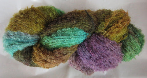 Mohair Loop - Medium Boucle - Purple Forest