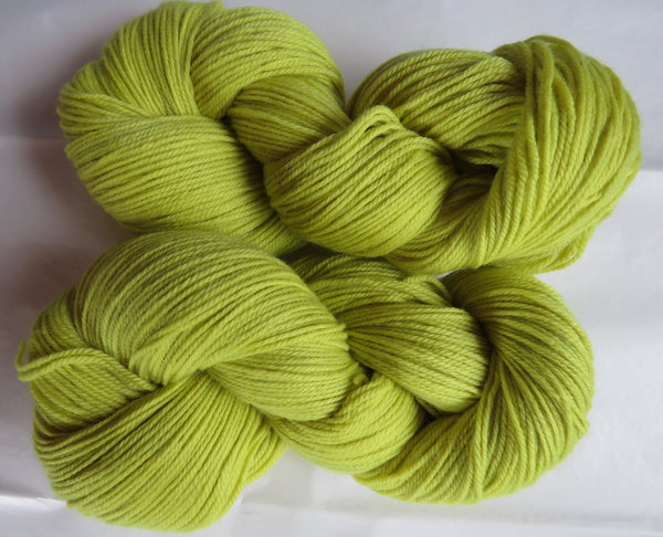 Fine Organic Merino - Sport Weight -  Bright Yellow A