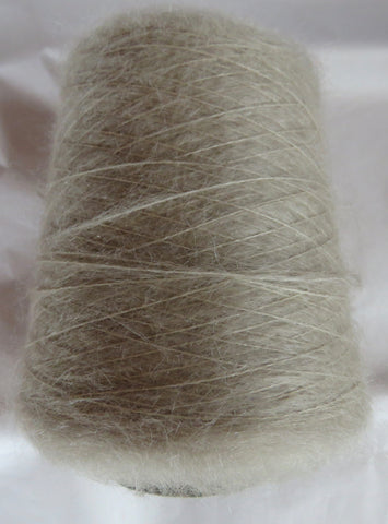 SPECIAL - BRUSHED MOHAIR - Stone 11.3 oz/ 1400 yards