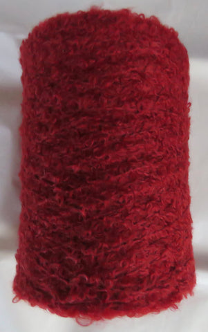 SPECIAL - MOHAIR BOUCLE vs 2 - Red 4.5 oz
