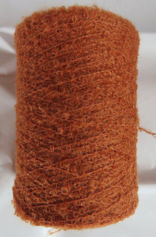 SPECIAL - MOHAIR BOUCLE - Orange Rust 28.7oz