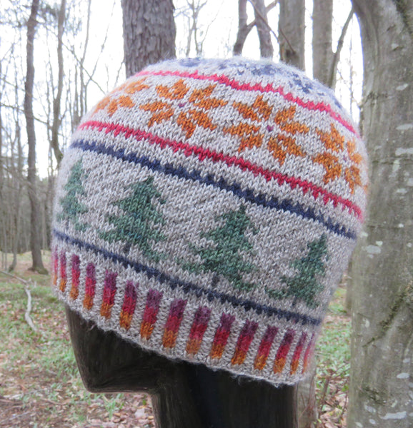 Pattern - Hat - Adirondack Hue in Fingering - 2305
