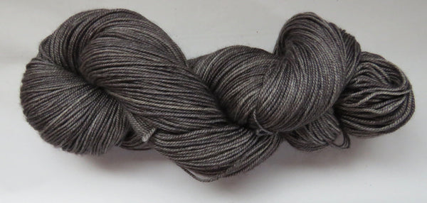 Yak/Silk/Merino - Fingering Weight - Charcoal 20-23