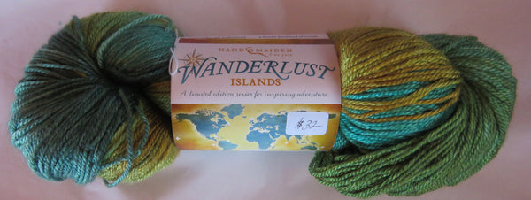 Hand Maiden Wanderlust Islands - Sea Silk Plush - Fiji