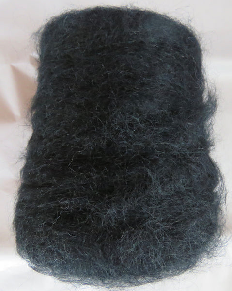 SPECIAL - BRUSHED FINE MOHAIR - Black 31.9 oz