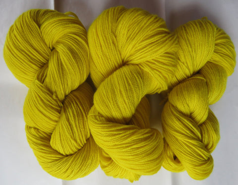 Fine Organic Merino - Sport Weight -  Yellow A