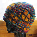 Pattern - Hat - Honey Comb - SW Merino - Bulky - Pattern 1812