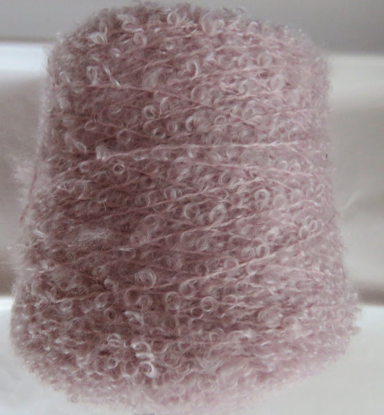SPECIAL - MOHAIR BOUCLE vs 3 - Pale Pink 34oz