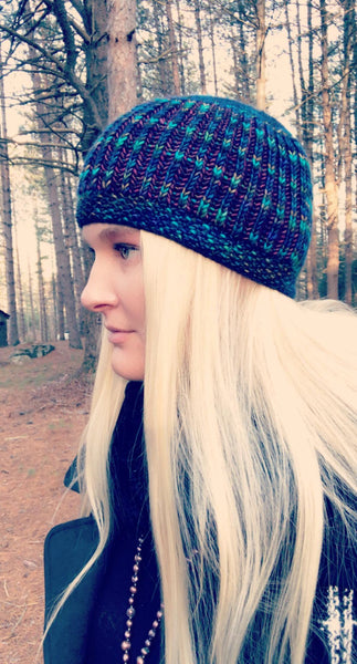 Pattern - Hat - Brioche Hat in DK weight yarn - 1963