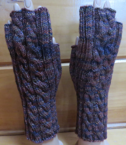 Pattern - Mittens - Topless Finger Mittens - Fingering Weight - 550