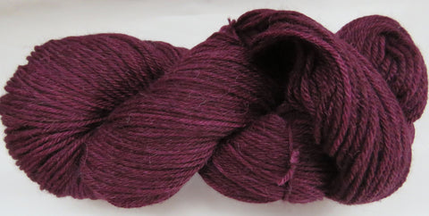 Super Fine Alpaca & Wool - Worsted Weight - Wine #AW-3