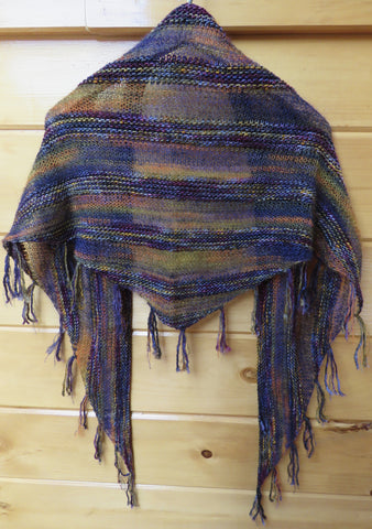 Pattern - Shawlette - Thick & Thin Shawlette in DK & Kid/Silk - 1001