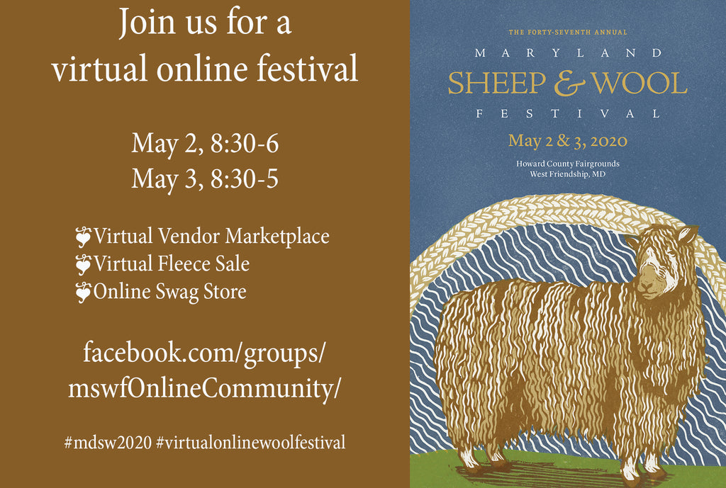 MARYLAND SHEEP & WOOL FESTIVAL - VIRTUAL FESTIVAL