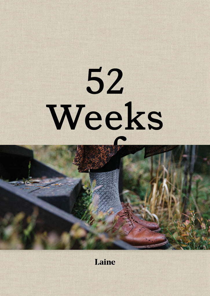 52 Weeks of Socks by Laine is HERE!