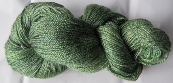 Silky BFL - Fingering - Moss 2421