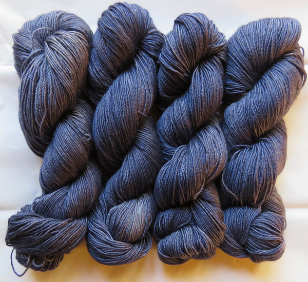 Yak/Silk/Merino - Fingering Weight - Blues 24-24