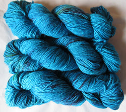 Fine Merino & Mulberry Silk - DK Weight - Moon Flares