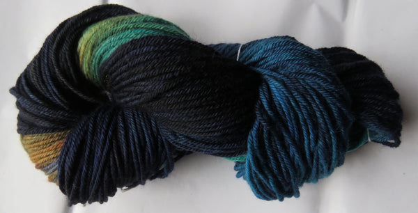 DK 4ply Merino - Common Grackle 20-1