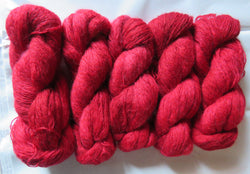 Merino/Kid Mohair/Nylon - Ruby