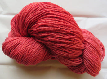 Fine Organic Merino - Worsted  - 8 oz -  REDS 24-8