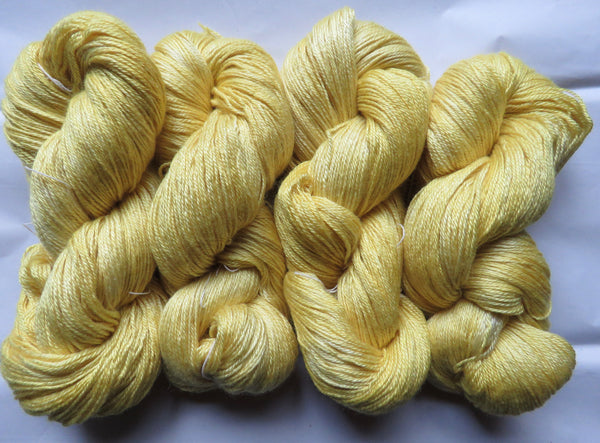 Silky BFL - Fingering - Yellow 2414