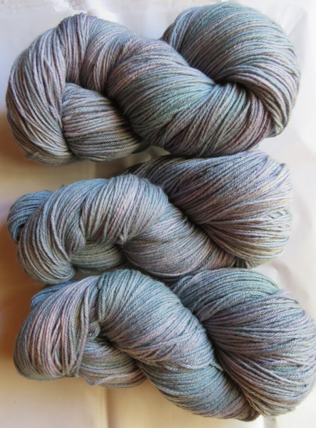 Fine Organic Merino - Worsted  - 8 oz -  Twillight 24-10