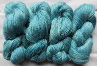 Silky BFL - Fingering - Teals 2406