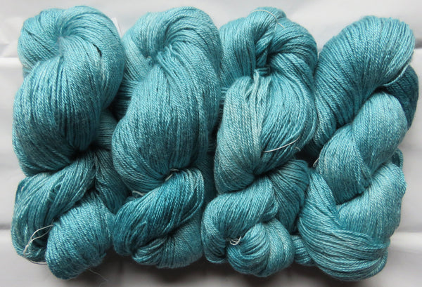 Silky BFL - Fingering - Teals 2406