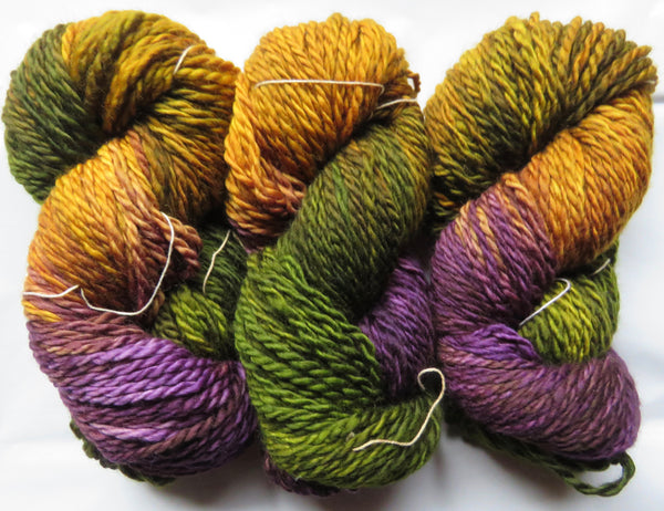 SW Merino - BULKY - Cedar/Amber/Aubergine 20-1