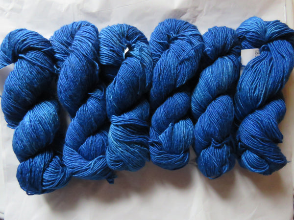 Fine Merino & Mulberry Silk - DK Weight - Sapphire