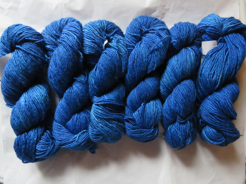 Fine Merino & Mulberry Silk - DK Weight - Sapphire