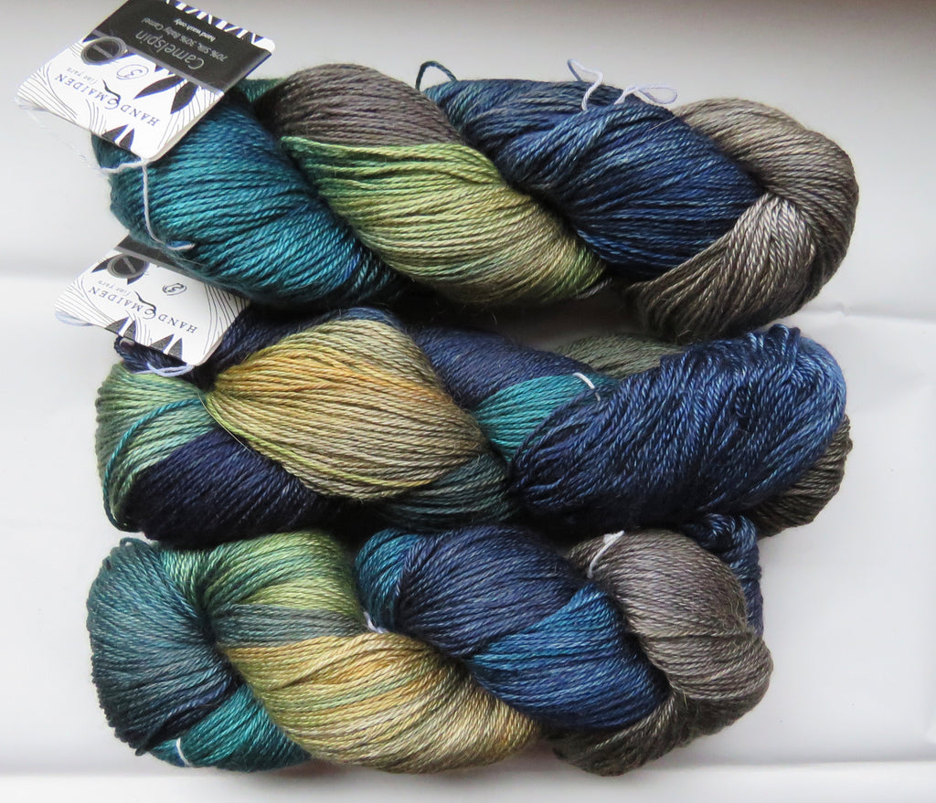 Hand Maiden Camelspin - Swiss Mountain Silk - Wintersleep 3 – yarnhygge