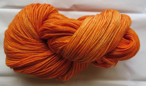 Fine Organic Merino - Worsted  - 8 oz -  AMBER