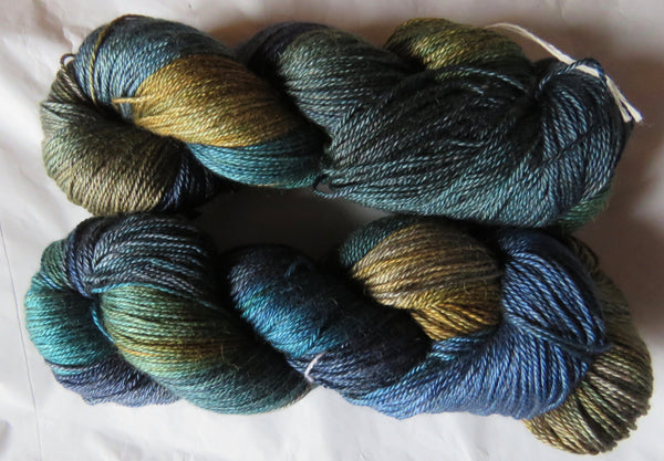 Hand Maiden Camelspin - Swiss Mountain Silk - Wintersleep