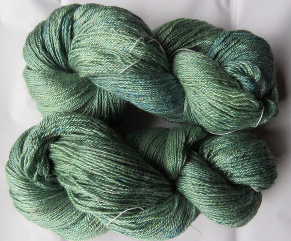 Silky BFL - Fingering - Moss 2410