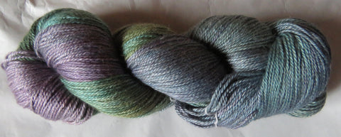 Hand Maiden Camelspin - Swiss Mountain Silk - November Sky