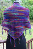 Pattern - Shawl - Thick & Thin Shawl in Hand Maiden's Eden & Angel Hair - 2511