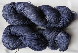 NEW - Yak/Silk/Merino - Fingering Weight - BLUES 2502
