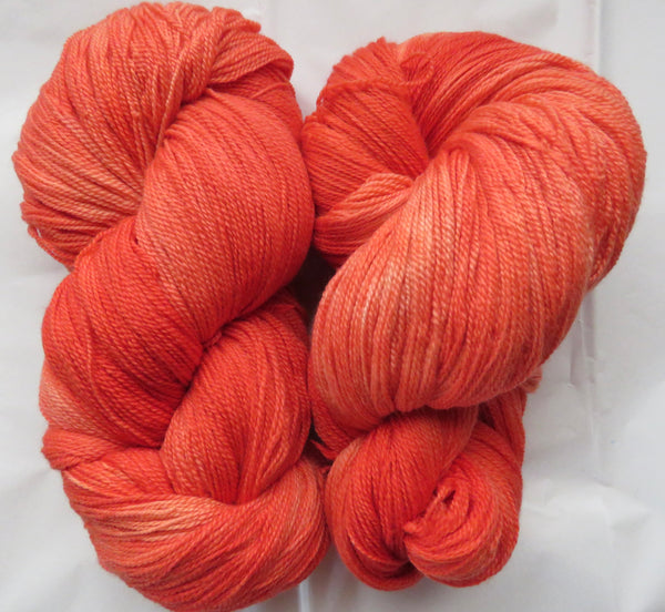 Fine Organic Merino - Fingering  - 8 oz -  Reds 2529