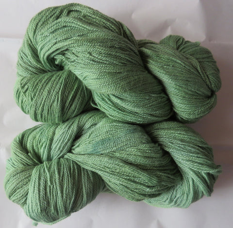 Fine Organic Merino - Fingering  - 8 oz -  Moss 2533