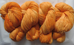 Fine Organic Merino - Fingering  - 8 oz -  Amber 2531