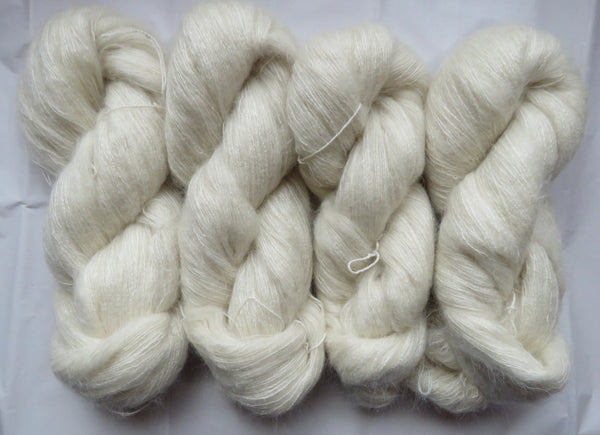 Superfine Kid & Silk Lace Brushed - NATURAL - NO DYES
